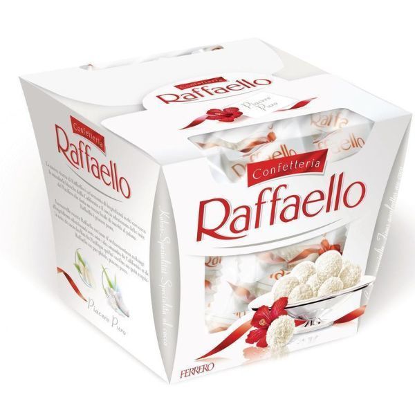 Raffaello, 150г - 590р.