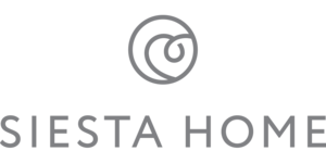 Логотип компании по производству дизайнерского постельного белья Siesta Home