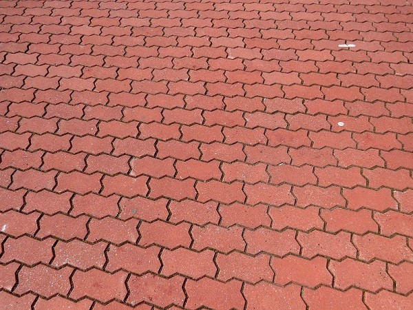 Изображение тротуарная плитка красная